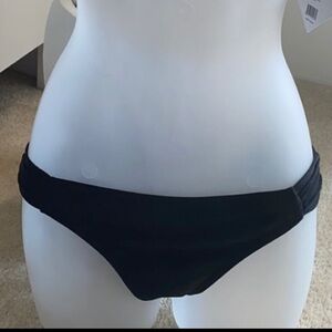 NWT black bikini bottom